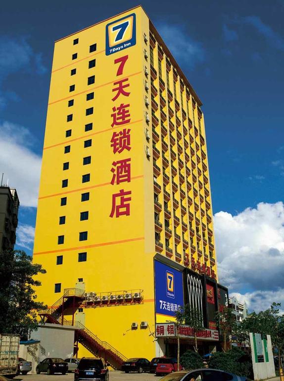 7Days Inn Jiangmen Peng Jiang Qiao North Buitenkant foto